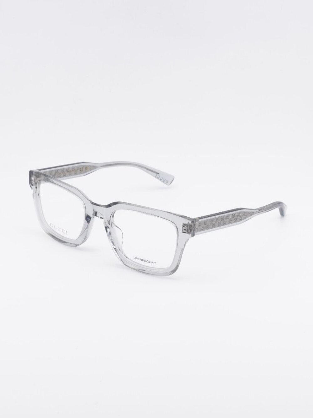 Gucci GG2071OL 005 Eyeglasses Grey 52mm Rectangle Frame